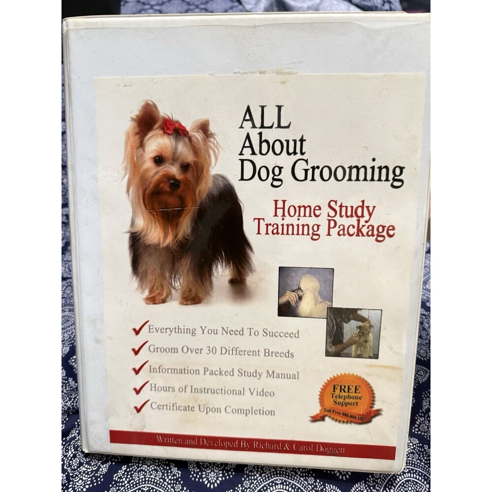 ALL ABOUT DOG GROOMING home Study Training Package